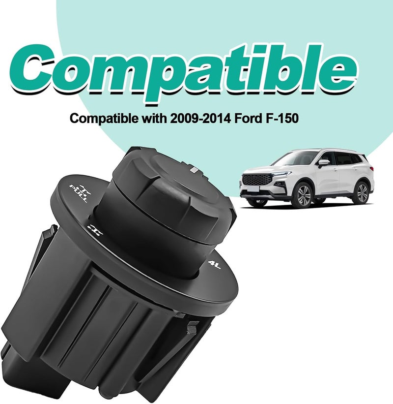 NOTISH 4WD Switch Knob, 4x4 Differential Lock Switch, E-Locker Override Control OEM AL3Z-14B166-BA, Electronic Locking, Compatible with Ford F-150 2009-2014 - Image 4